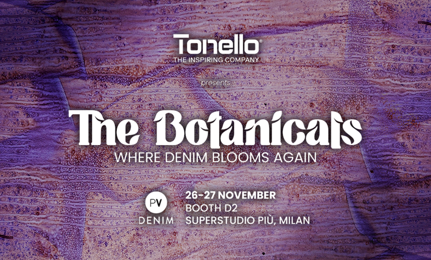 The Botanicals by Tonello: a fresh chapter in Denim color